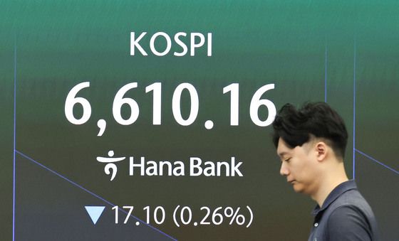 하락 출발하는 코스피
