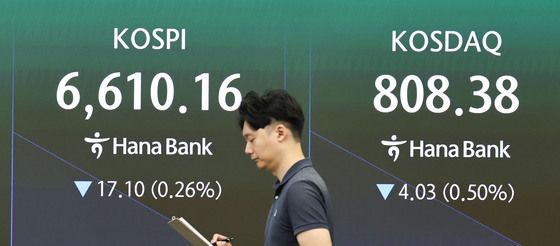 하락 출발하는 코스피