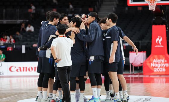 대한민국 농구대표팀 '4강 진출위해'