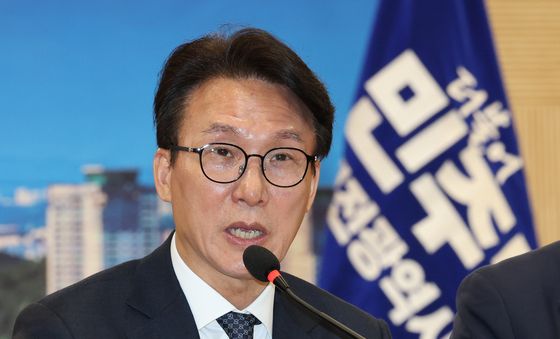 모두발언하는 김민석 대표