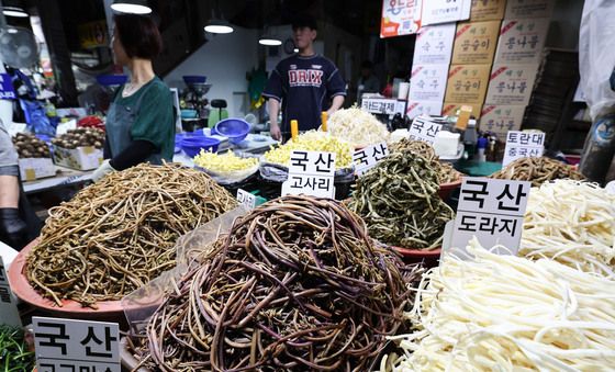 추석 앞둔 전통시장