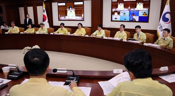 국가테러대책위원회 회의 주재하는 한성숙 총리
