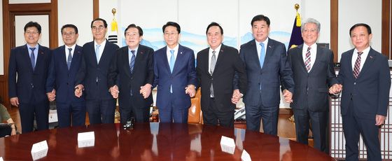 중기중앙회, 조정식 국회의장 예방
