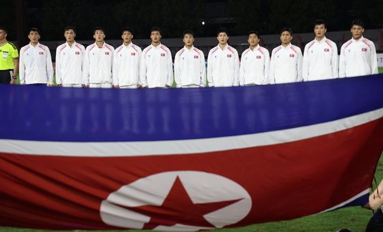 중국과의 일전 앞둔 北 축구대표팀