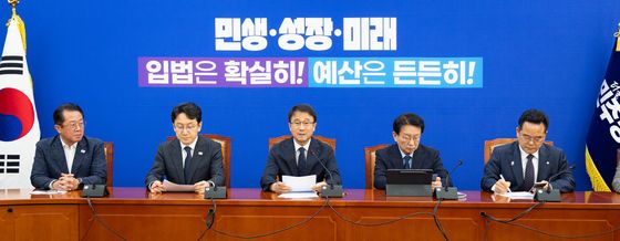 한병도 더불어민주당 원내대표 정책조정회의 발언