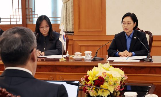 모두발언하는 한성숙 국무총리