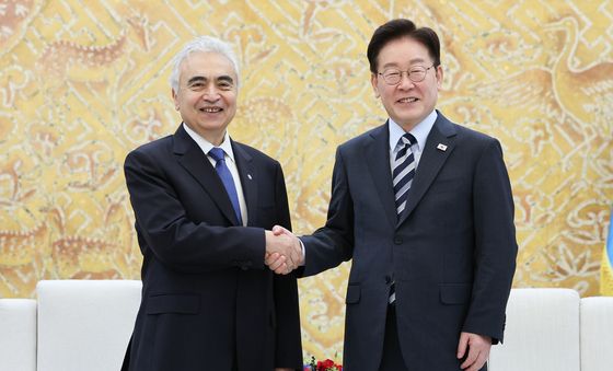 이재명 대통령, 파티 비롤 국제에너지기구(IEA) 사무총장 접견