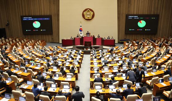 김성수 대법관 후보자 임명동의안 국회 본회의 통과