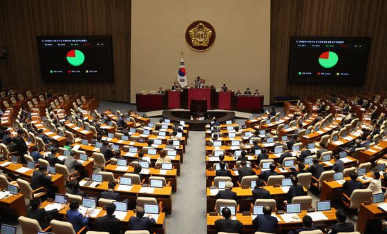 국회 본회의, 중수청법 개정안 통과