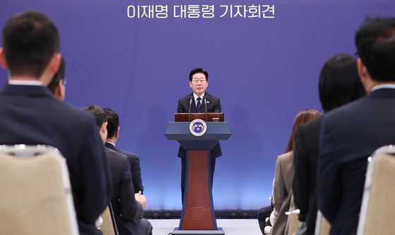 이재명 대통령, 기자회견 발언