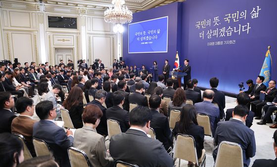 이재명 대통령, 현안 기자회견