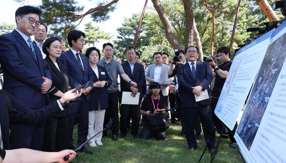 태릉CC 주택공급 계획 보고 받는 한성숙 총리