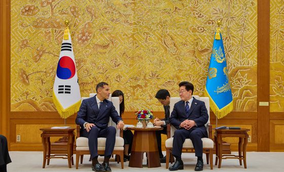 이재명 대통령, 칼둔 UAE 행정청장 접견