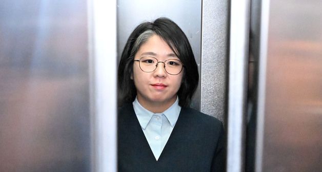 용혜인 후보자, 첫 출근