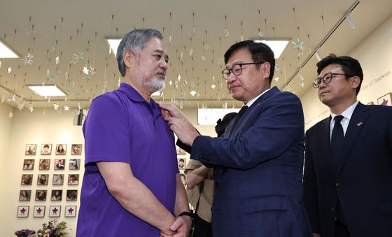 정점식 원내대표, 이태원참사 기억소통공간 방문