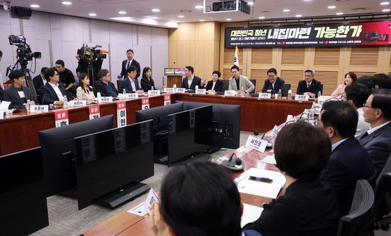 축사하는 장동혁 국민의힘 대표