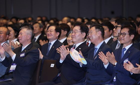 민주평통 미주지역회의 참석한 이재명 대통령