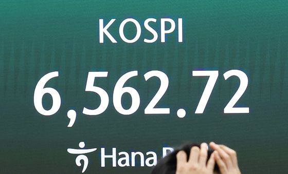 코스피, 유가·금리 불안에 6500선 마감