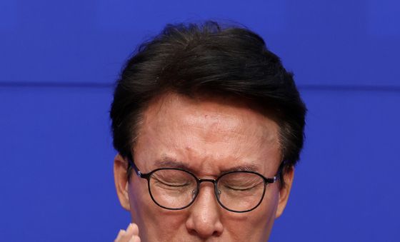 간담회 참석한 김민석 대표