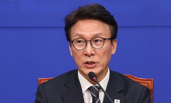 김민석 대표, 개헌추진단 출범 기자 간담회 축사
