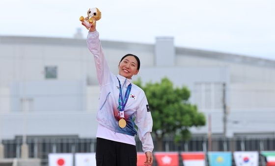 근대5종 성승민, 아시안게임 한국 선수단 첫 금메달
