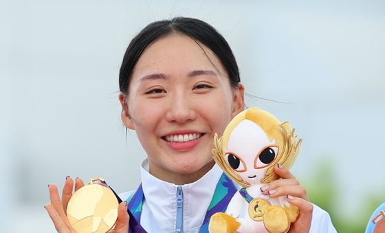 근대5종 성승민, 아시안게임 한국 선수단 첫 금메달