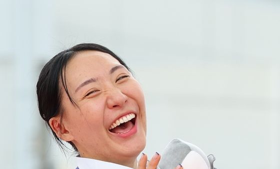 금·은메달 목에 건 근대5종 성승민