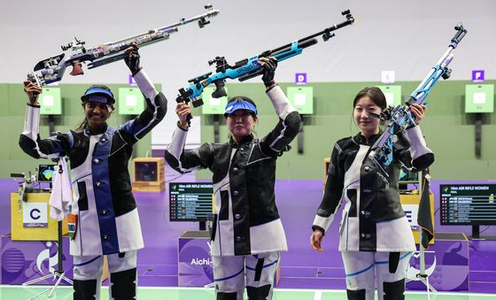 반효진, 10m 공기소총 동메달