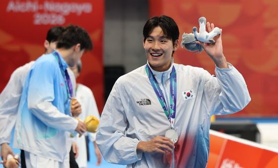 은메달 획득한 김영범