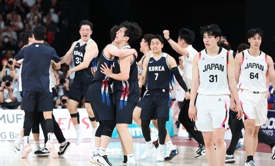 남자 농구 대표팀, 12년 만의 금메달