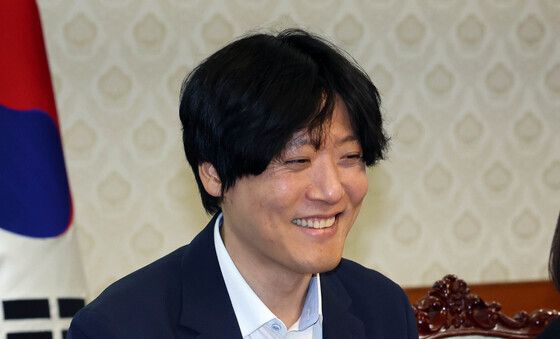 김우창 대통령실 AI정책비서관 '미소'