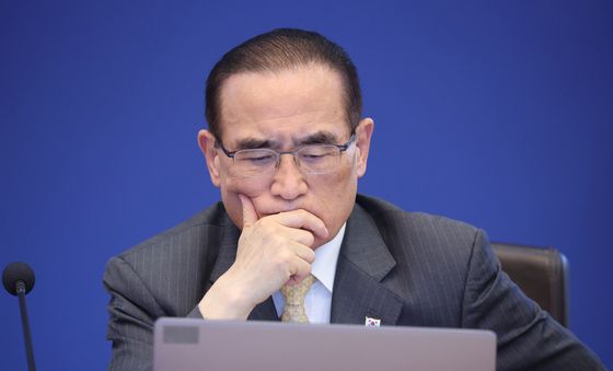 수석 보좌관 회의 참석한 위성락 안보실장