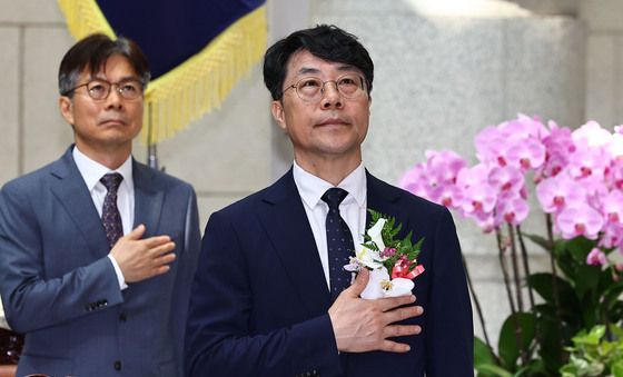 김성수 신임 대법관 취임