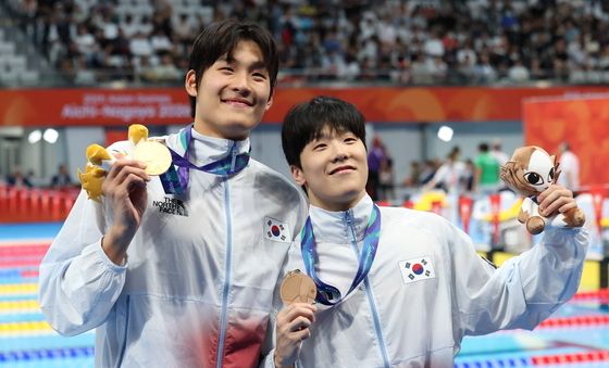 김영범·지유찬 '금메달·동메달 주인공'