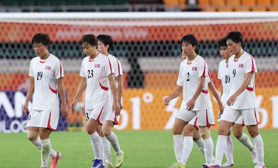 여자축구 남북한 대결 1-1 무승부