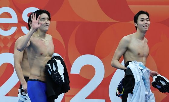 남자 계영 800m '동메달'