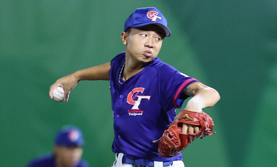 대만 선발투수로 나선 린이웨이