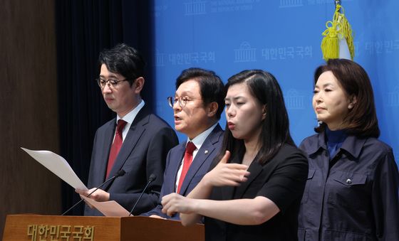 野 법사위, 조희대 대법원장 대법관 재재청 거부 관련 기자회견