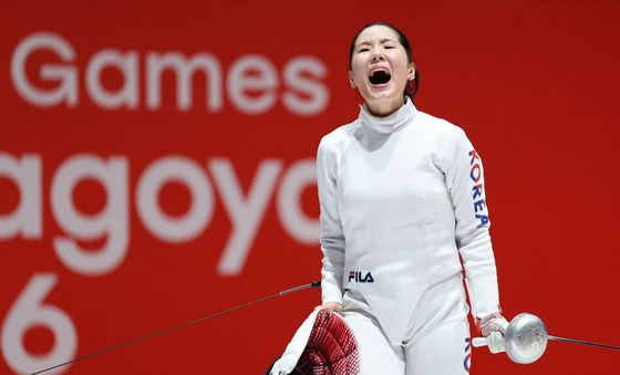 '결승행' 송세라의 포효