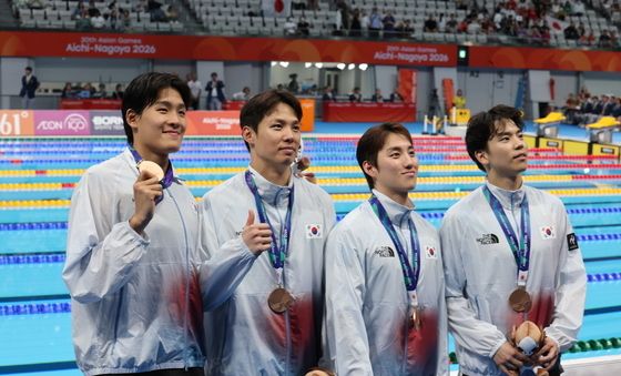 수영 남자 400m 혼계영, 값진 동메달