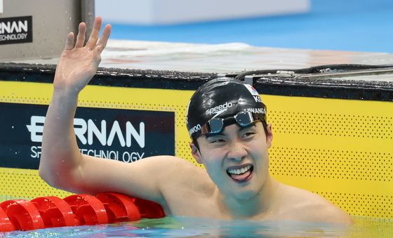 황선우, 200m 자유형 2위