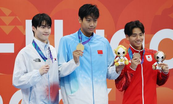 황선우, 값진 은메달