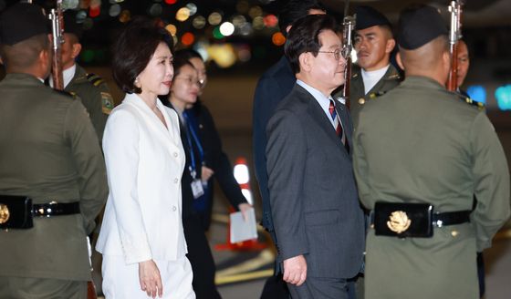 멕시코 도착한 이재명 대통령