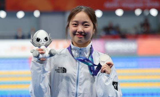 박시은, 자랑스러운 은메달