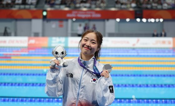 박시은, 자랑스러운 은메달