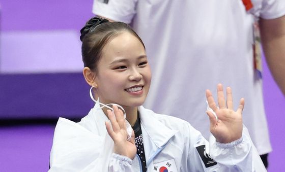 여서정, 금메달 쾌거
