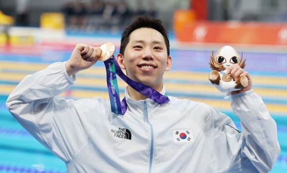 조성재, 남자 평영 200m 값진 동메달