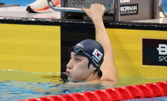 최동열, 평영50m 4위