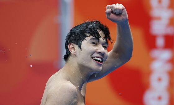김민섭, 남자 200m 접영 동메달
