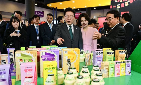 이재명 대통령 'K-엑스포 전시장 방문'